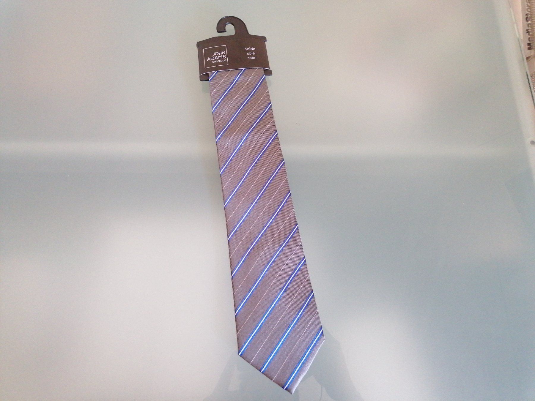 Cravatte: Krawatte 100 % Seide one size NP:29.80.- – Nuovo e nell'imballaggio originale da Bäch SZ venduto da Swissy46