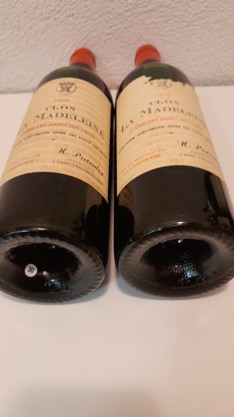 Vino: 1976 CLOS LA MADELEINE 1976 – Nuovo (secondo la descrizione) da Venthône venduto da achos 3