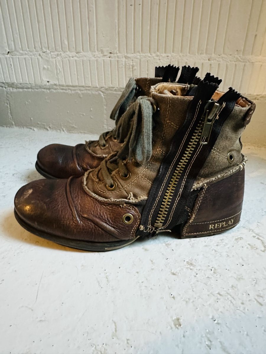 Replay Herrenschuhe: Replay Boots, selten getragen, Gr. 41 – Gebraucht aus Bern von howi72