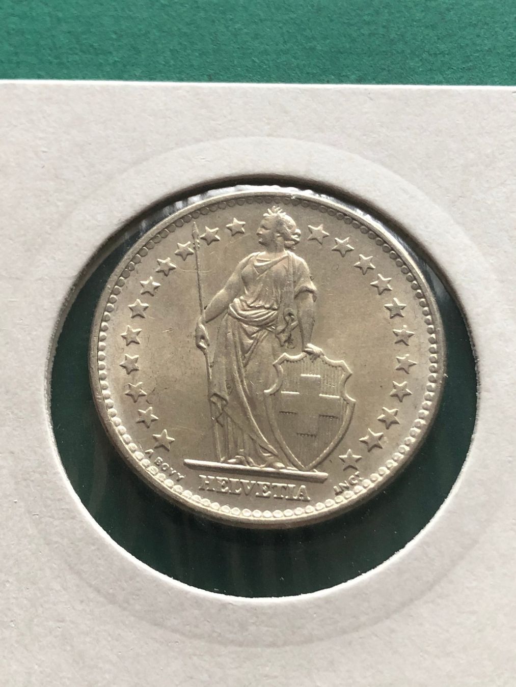 Tutti le monete: 2 Fr. 1965  Top – Usato da Schötz venduto da Odpa 1