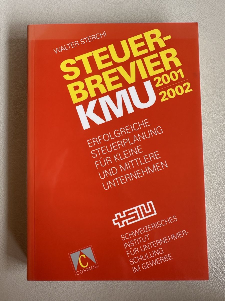 Libri: Steuerbrevier KMU 2001/2002 – Usato da Schmitten / FR venduto da Samsara169