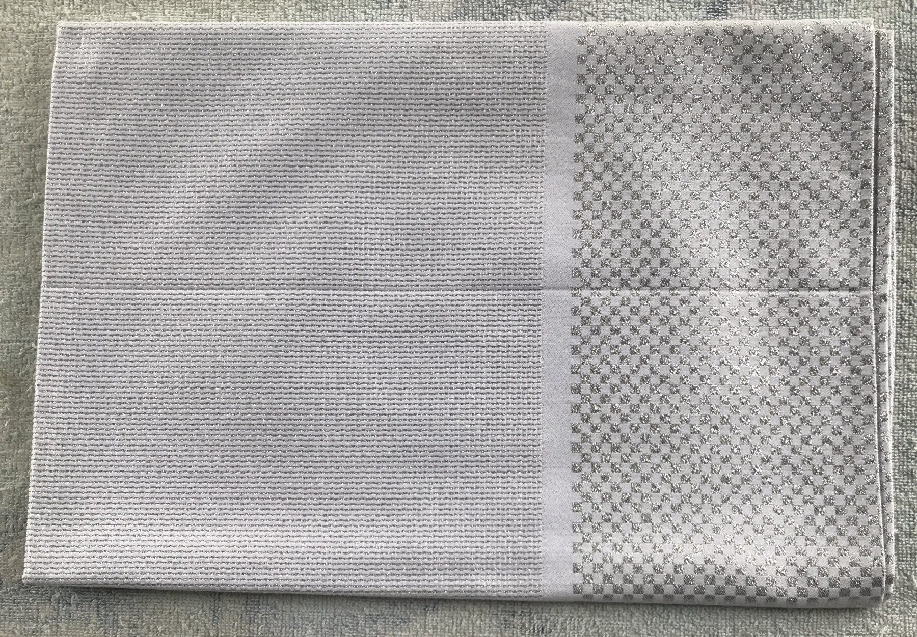 Sonstige Tischwäsche: TISCHTUCH 80X80CM NEU SILBER GLÄNZEND – Neu (gemäss Beschreibung) aus Ostermundigen von Wyatt-Earp 6