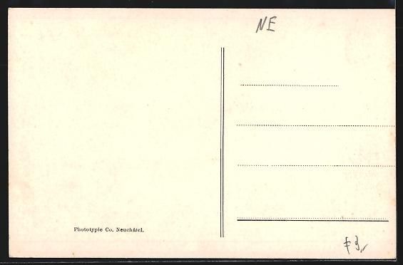 Cartoline postali: St.-Blaise, Teilansicht mit Gebirgspanor – Usato da Berlin venduto da bartko-reher 1