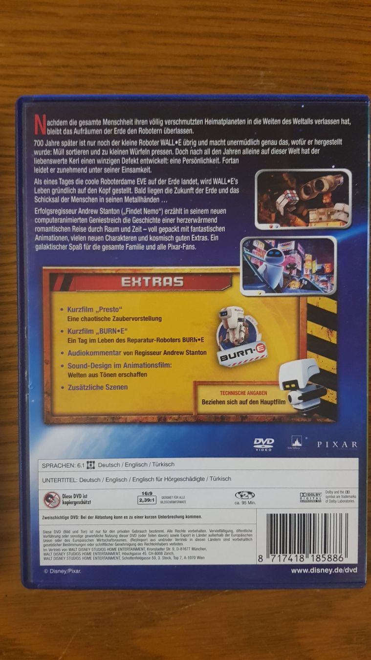 Alle DVDs: DVD Filme Kong Fu Panda, Wall-e, etc – Gebraucht aus Oetwil am See von DerDre 3