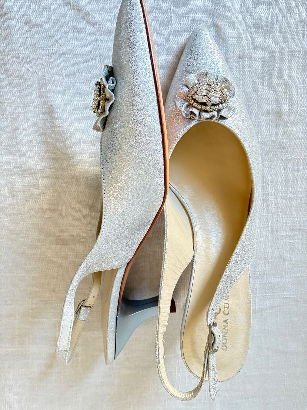 Scarpe da donna: Neue Pumps Silber mit Swarovski – Usato da Herzogenbuchsee venduto da filoferro 4