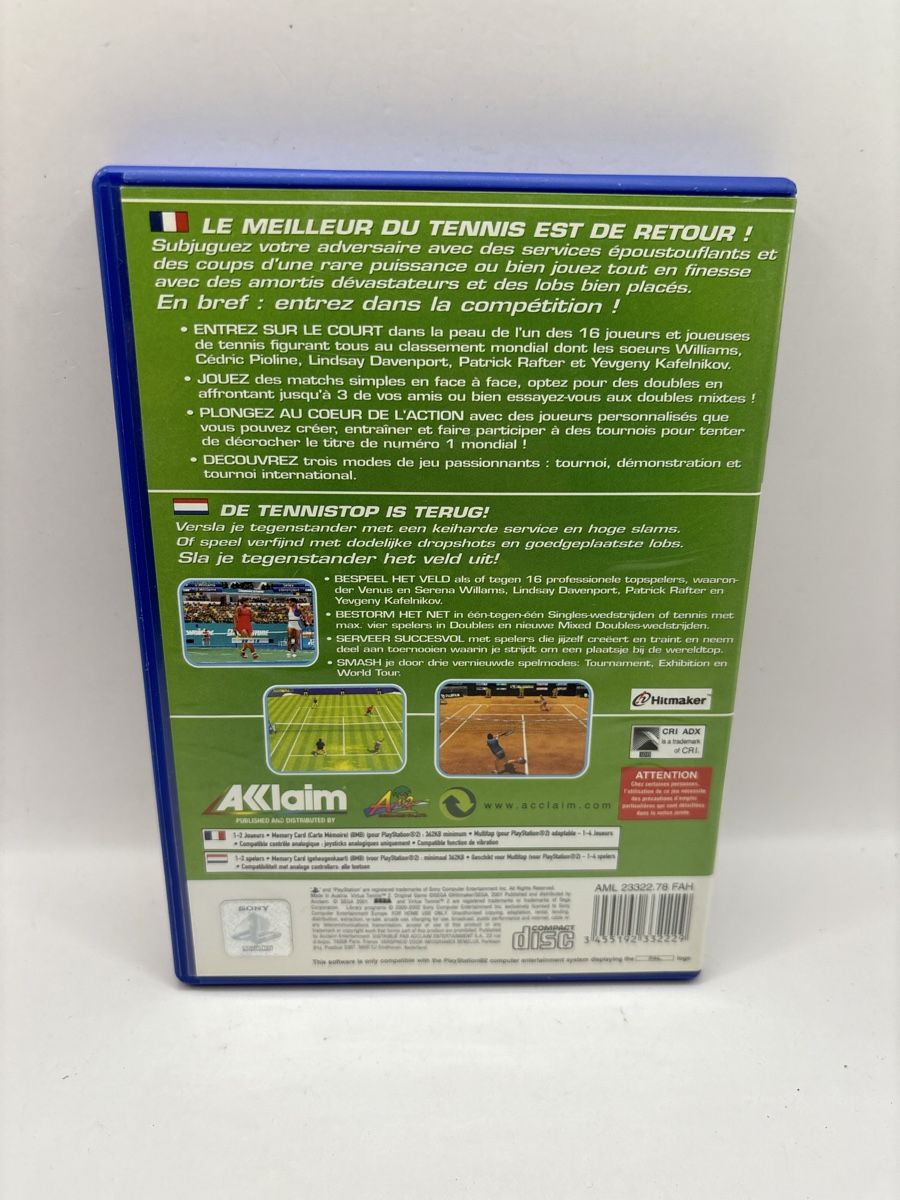 Giochi: Virtua Tennis 2 PS2 – Usato da Genève venduto da sho_67qj 1