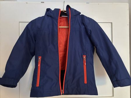 Skijacke blau Crane Grösse 110/116