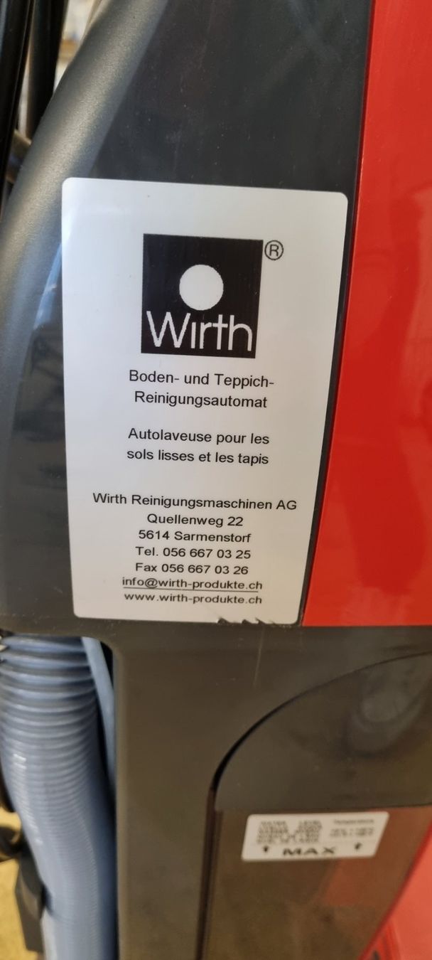 Dampfreiniger: Boden- und Teppichreiniger der Marke Wirth – Gebraucht aus Diessenhofen von Osio 4