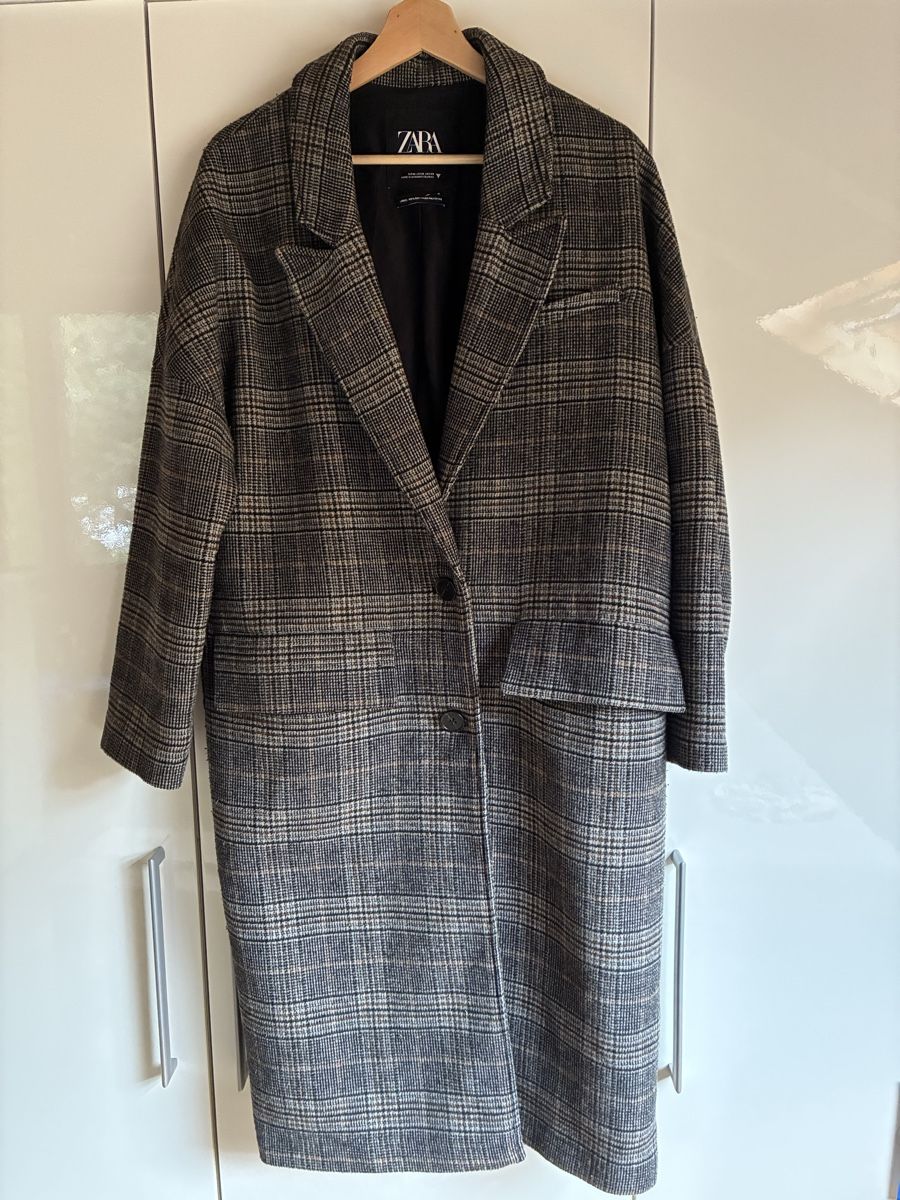 Zara Manteaux: Karierter Mantel – D'occasion à Basel par kir_qq2h