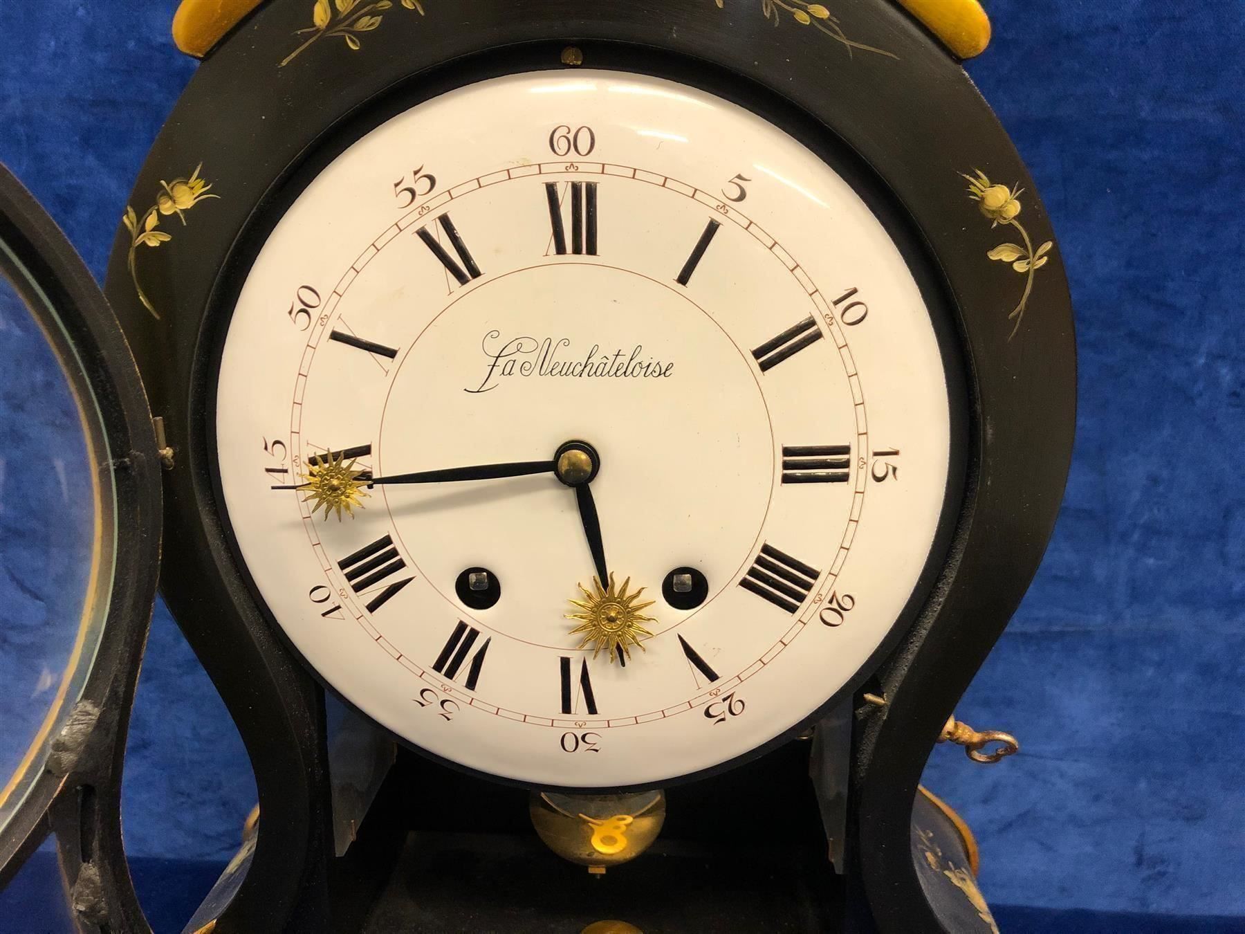Stand- & Wanduhren: Pendule La Neuchateloise mit Sockel TOP+ – Gebraucht aus Steinhausen von Super05 2