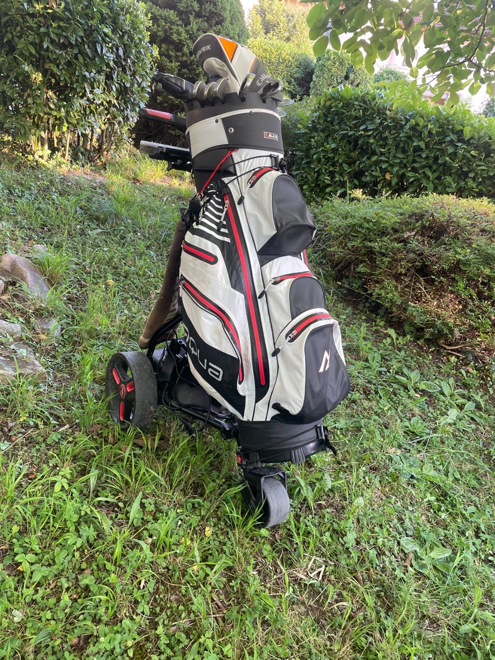 Callaway Mazze & Set: Premium Golfset komplett mit Elektro-Trolley GOLF23 – Usato da Basel venduto da lba_g76z