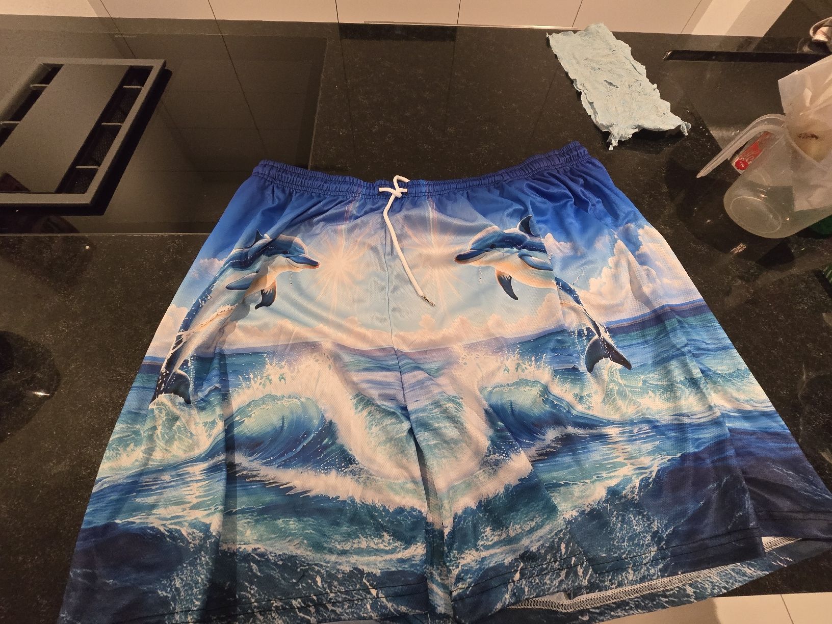 Pantaloni: KURZE DELFINE HOSE IN HIMMELBLAU – Nuovo (secondo la descrizione) da Derendingen venduto da Mil_l98S 1