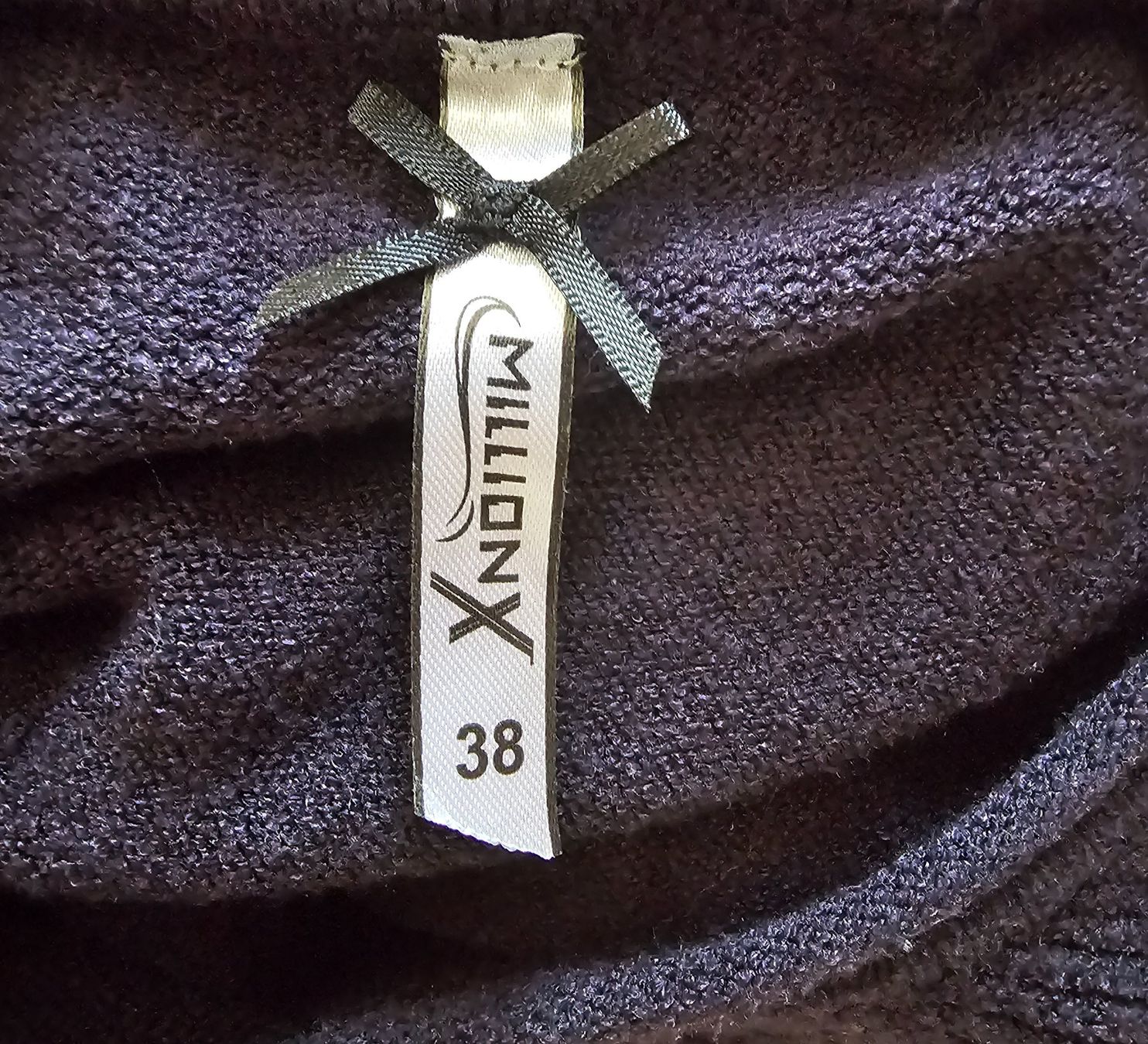 Kleider: Million X Kleid Gr. 38 Strick dunkelblau – Gebraucht aus Füllinsdorf von Sunnebliemli7 2