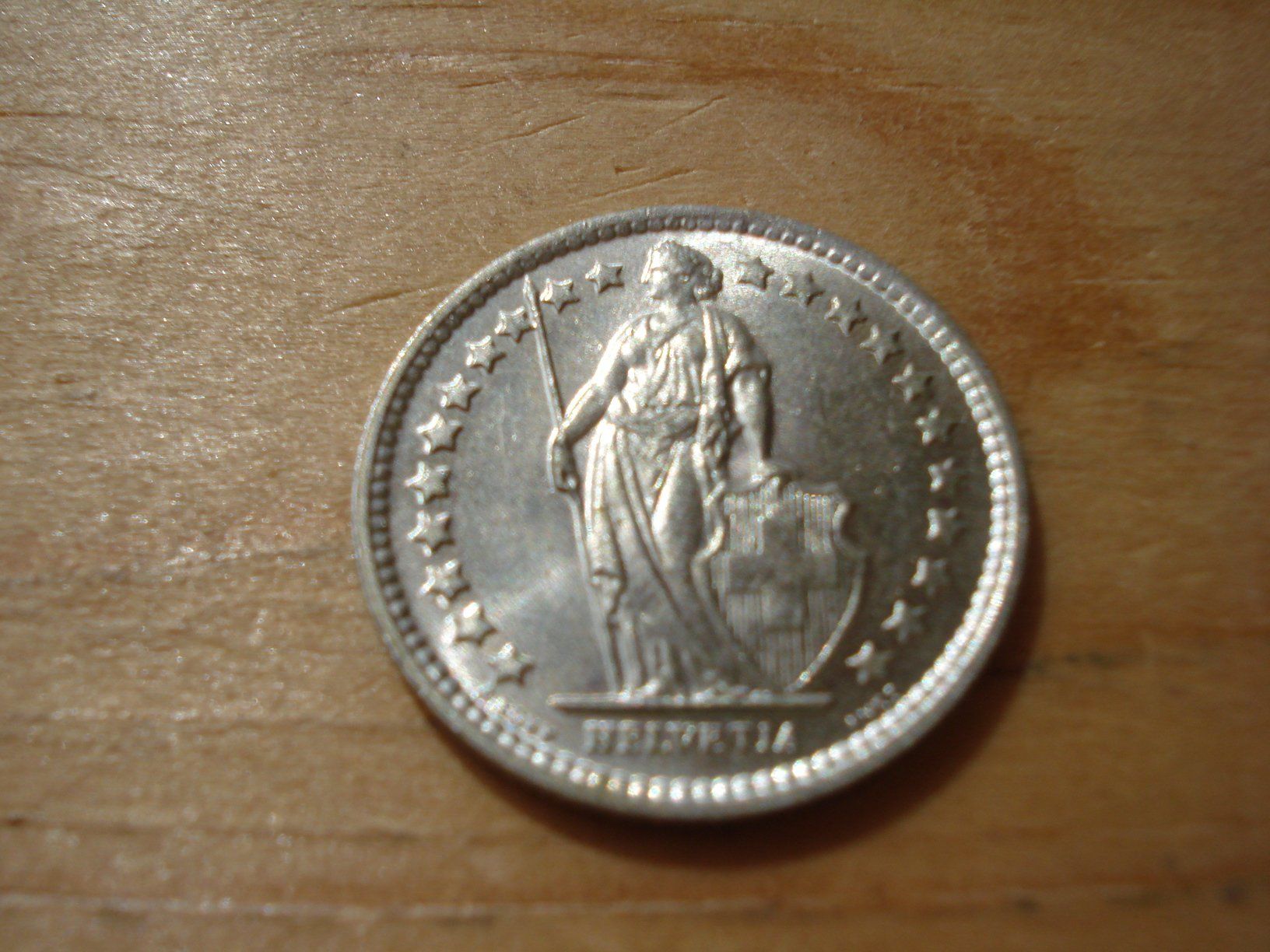 Tutti le monete: (D2) 1/2 Franken 1961 UNZ-STGL – Usato da Erlach venduto da Net-Coins 1