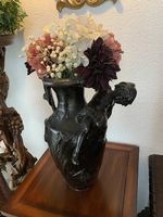 Traumhafte antike Vase signiert Auguste Moreau