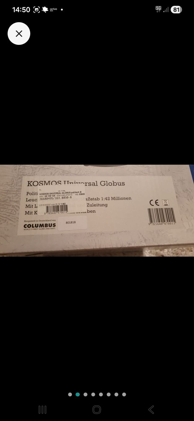 Altro in Decorazioni & Accessori: Globus von Columbus – Nuovo e nell'imballaggio originale da Altendorf venduto da egi83 4