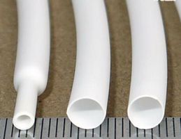 Schrumpfschlauch weiss, ca.1m, 1mm