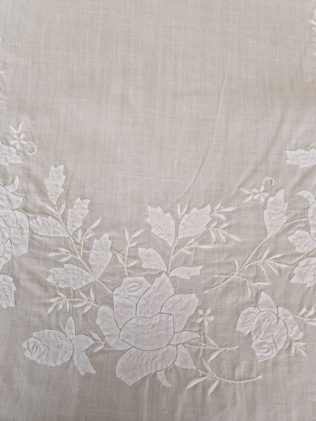 Altra biancheria da tavola: Tischdecke mit 12 Servietten / Oval – Usato da Bern venduto da Antikbatik 6