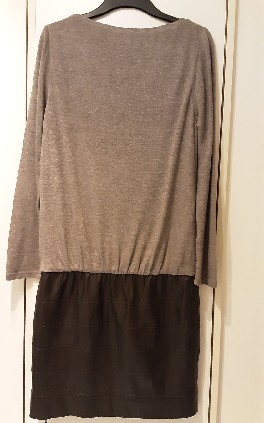 Kleider: Barbara Schwarzer robe, S, cuir, angora, laine – Gebraucht aus Neuchâtel von Virgule50 2