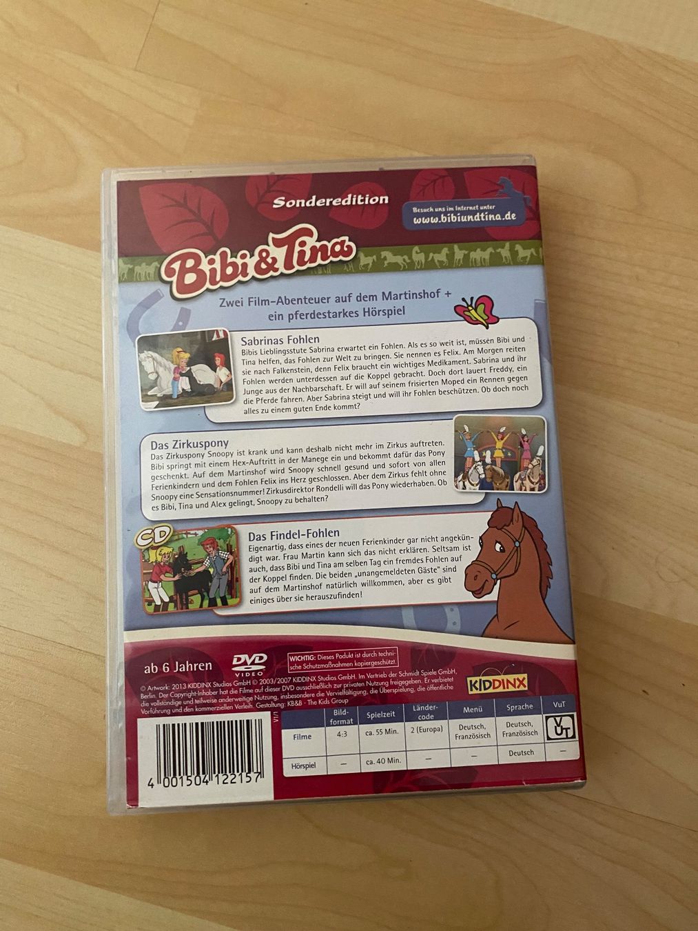 Tutti i DVDs: DVD Bibi & Tina – Usato da Waltenschwil venduto da Tracy68 1