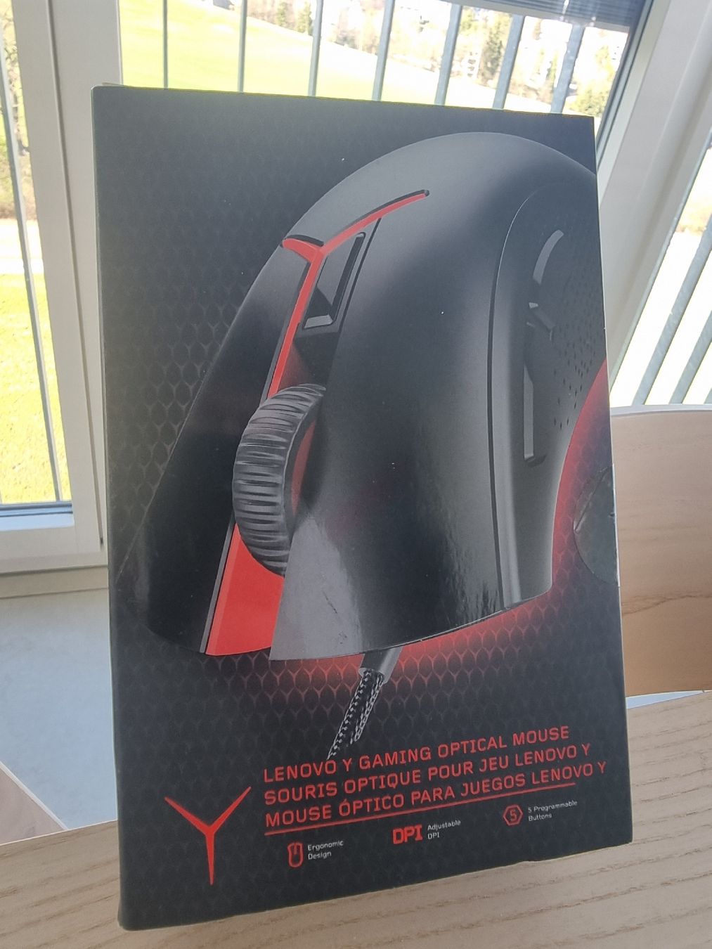 Lenovo Maus: Lenovo Optical Gaming Mouse – Neu (gemäss Beschreibung) aus Villars-sur-Glâne von ale_ndx5