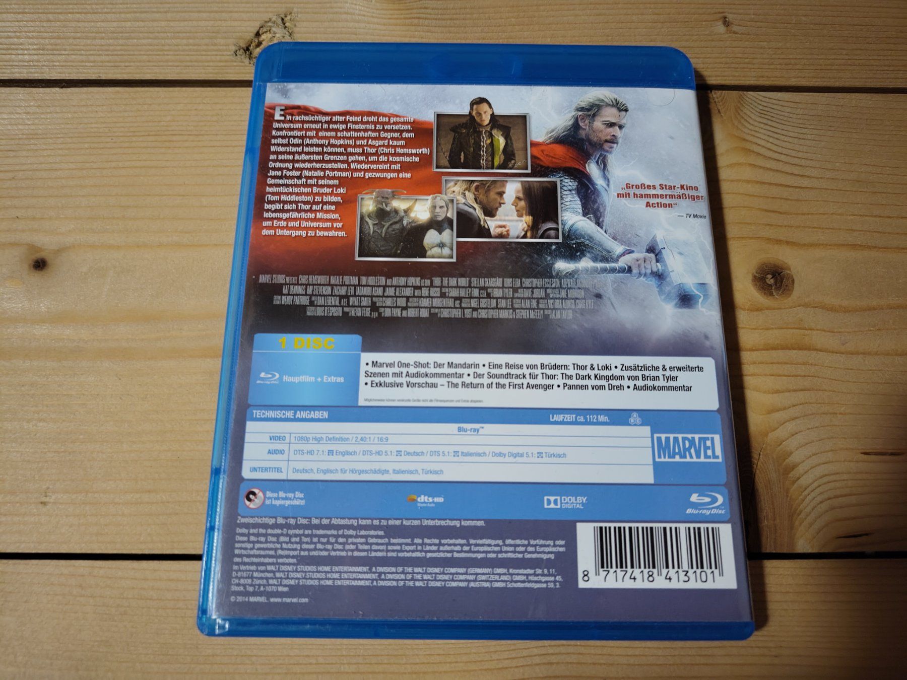 Tutti i DVDs: Thor: The Dark Kingdom – Usato da Wasterkingen venduto da Palu17 2