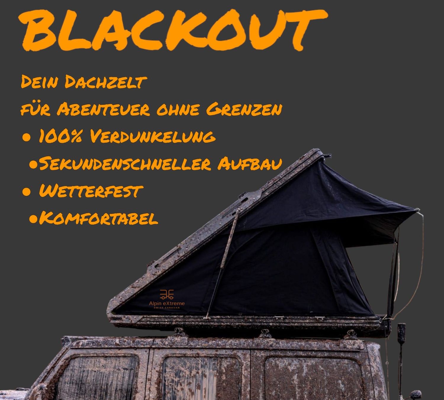Tende : Dachzelt  Blackout – Nuovo e nell'imballaggio originale da Därstetten venduto da Alpin_eXtreme 2