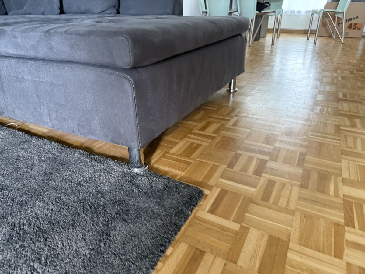 Sofas: Ecksofa grau Stoff sehr gute Zustand – Gebraucht aus Buchs AG von And_v2hn 8
