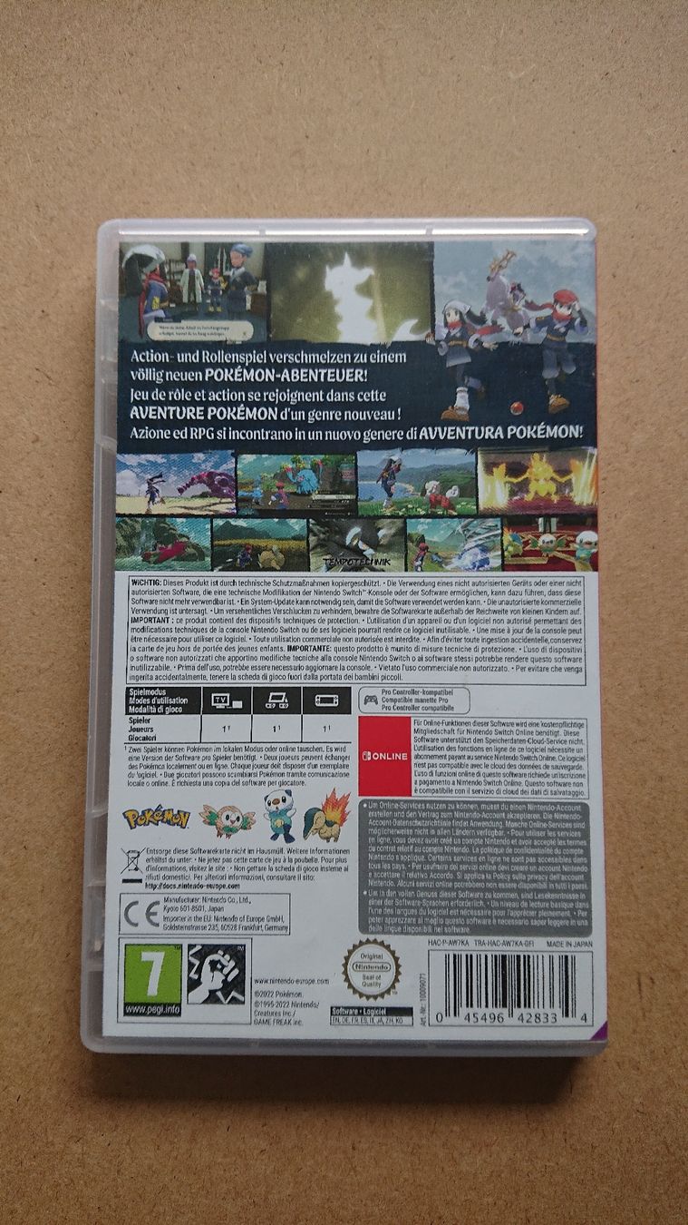 Giochi: Nintendo Switch  Pokemon Legenden Arceus  – Usato da Chur venduto da FreakofRarity 1