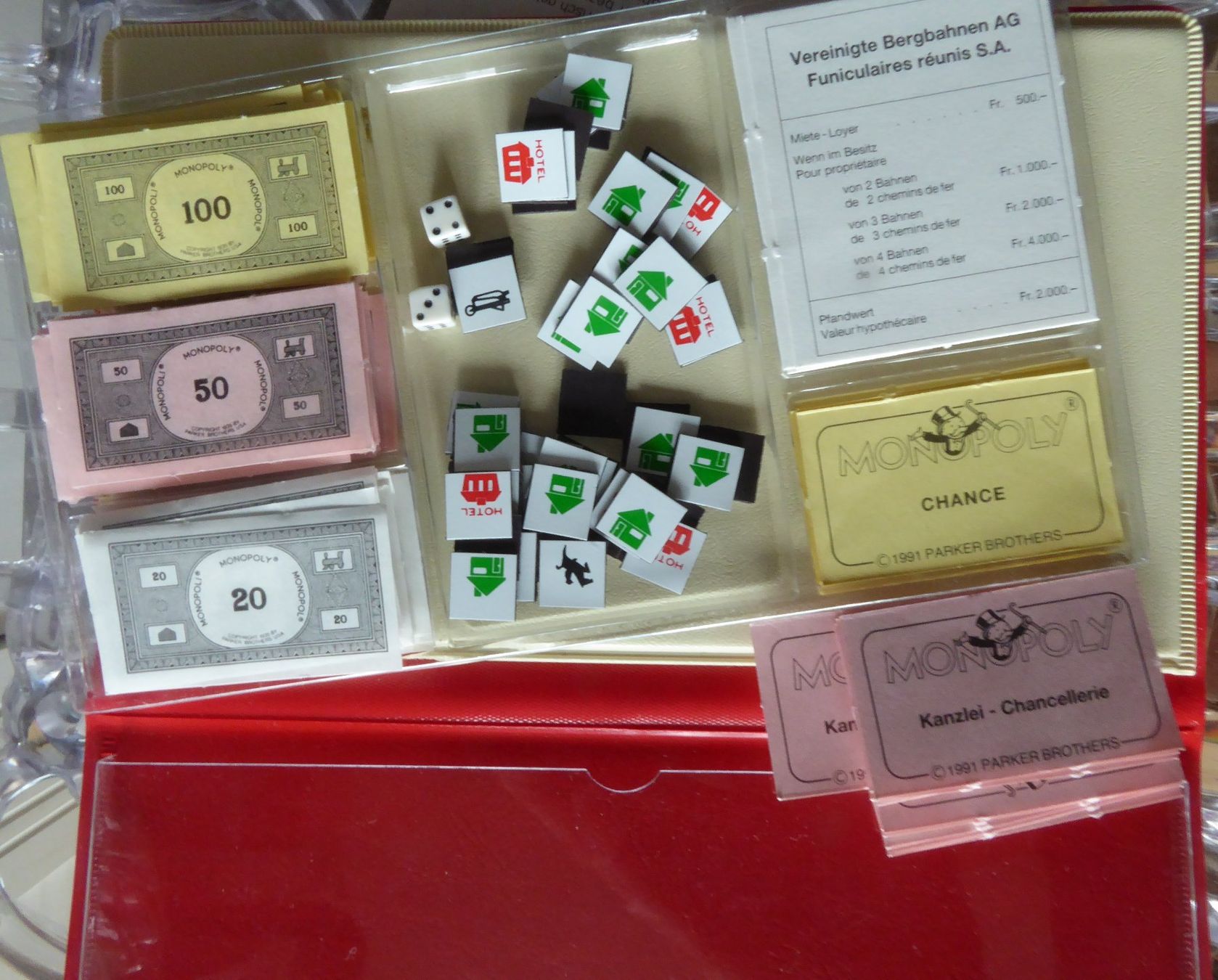 Parker Giochi: Monopoly Mini Original-Magnetic-Ausgabe 1991 – Usato da Gossau SG venduto da tenerife11 4
