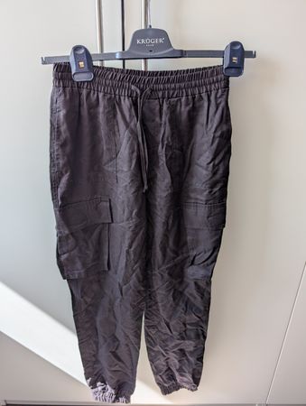 Schwarze Damen Sommerhose, Grösse S, Cargohose / Vero Moda