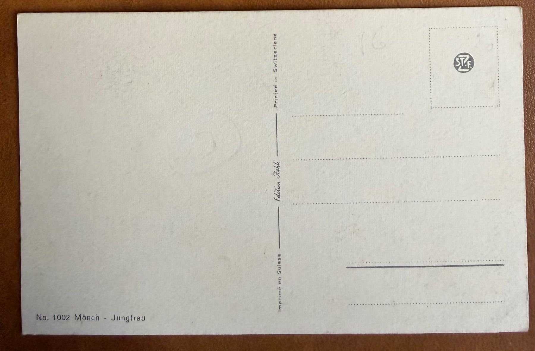 Cartes postales: Mönch & Jungfrau - Chalet - AK – D'occasion à Lutry par Ediego 1