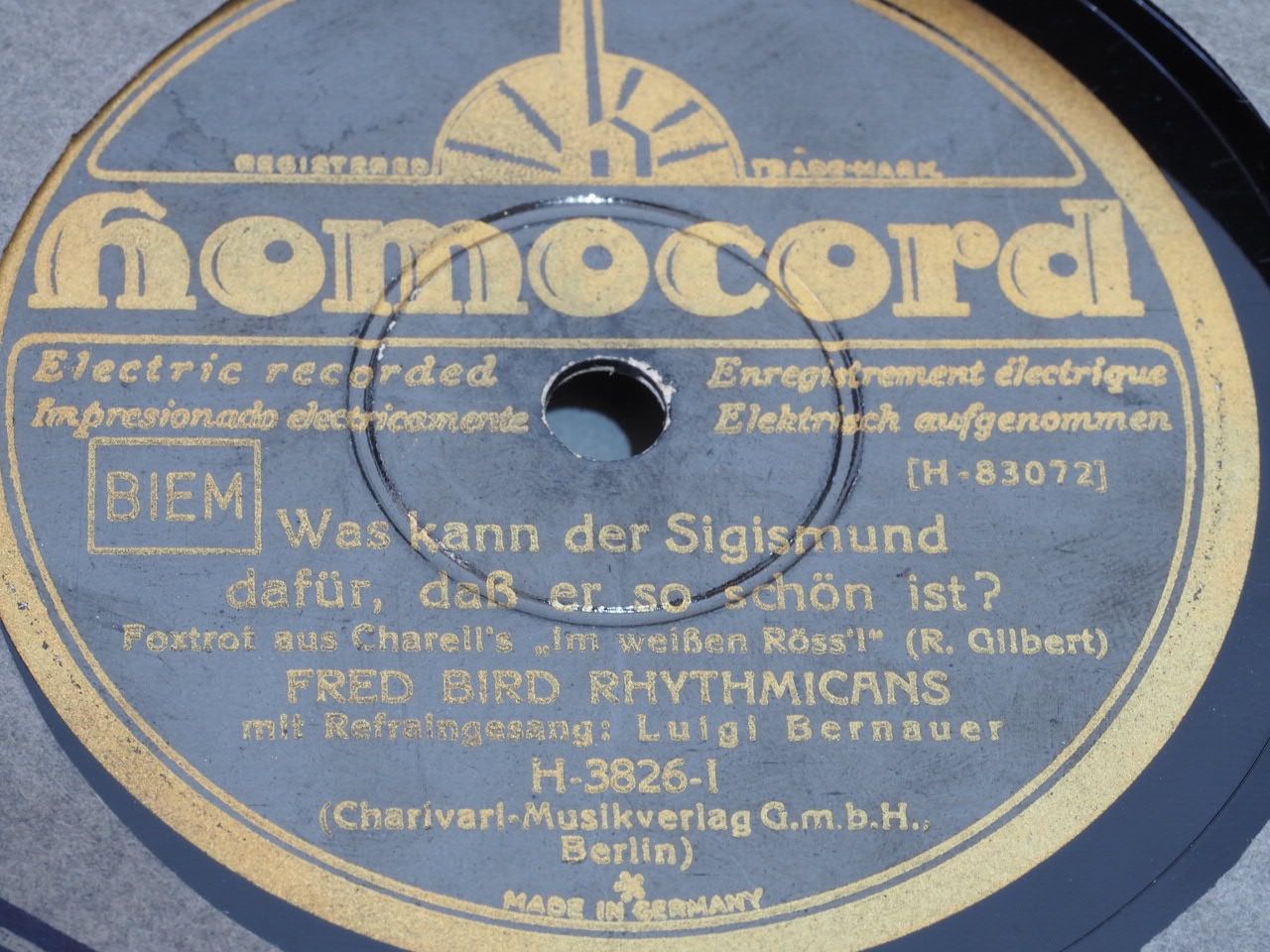 Vinyles: DISQUES 78 TOURS – D'occasion à Lausanne par Leag 9