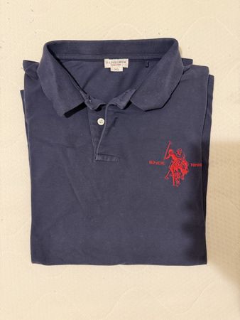 Polo Shirt US Polo Assn. dunkelblau Grösse XXL guter Zustand
