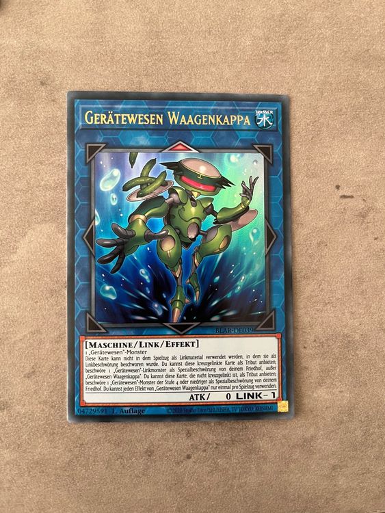 Yu-Gi-Oh! Kappa Scale - BLAR-EN039 Ultra Rare 1st Edition Card - Battles Of Legend: Armageddon - View #4