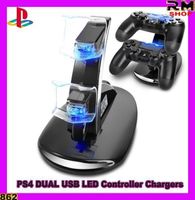 PS4 DUAL USB LED Controller Ladegeräte