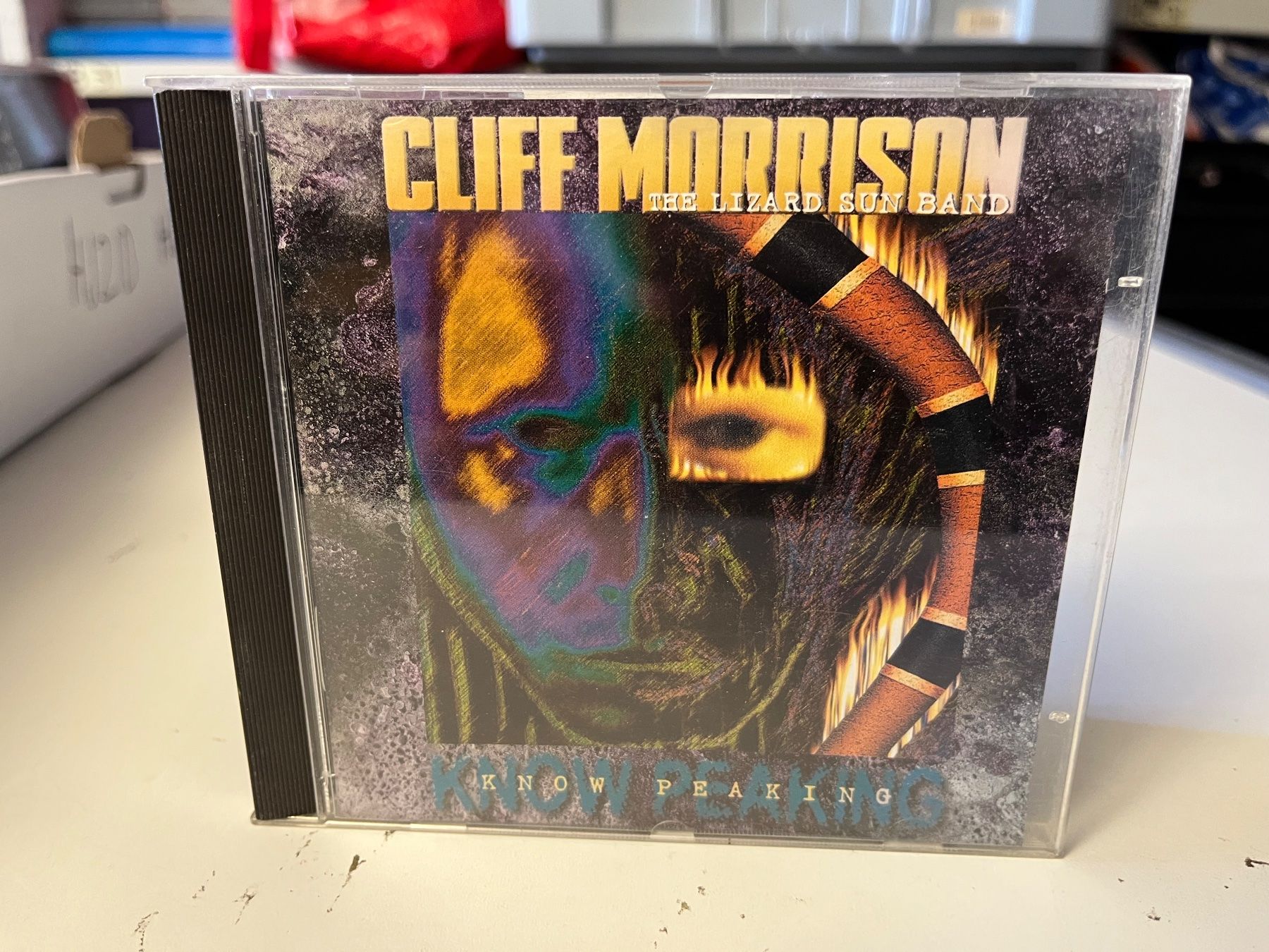 CD: Cliff Morrison - The Lizard Sun Band - Know Peaking - HJ41A – Usato da Küsnacht ZH venduto da hardrock.earth