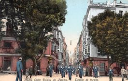 Cadiz, Desfile de tropas, belebt
