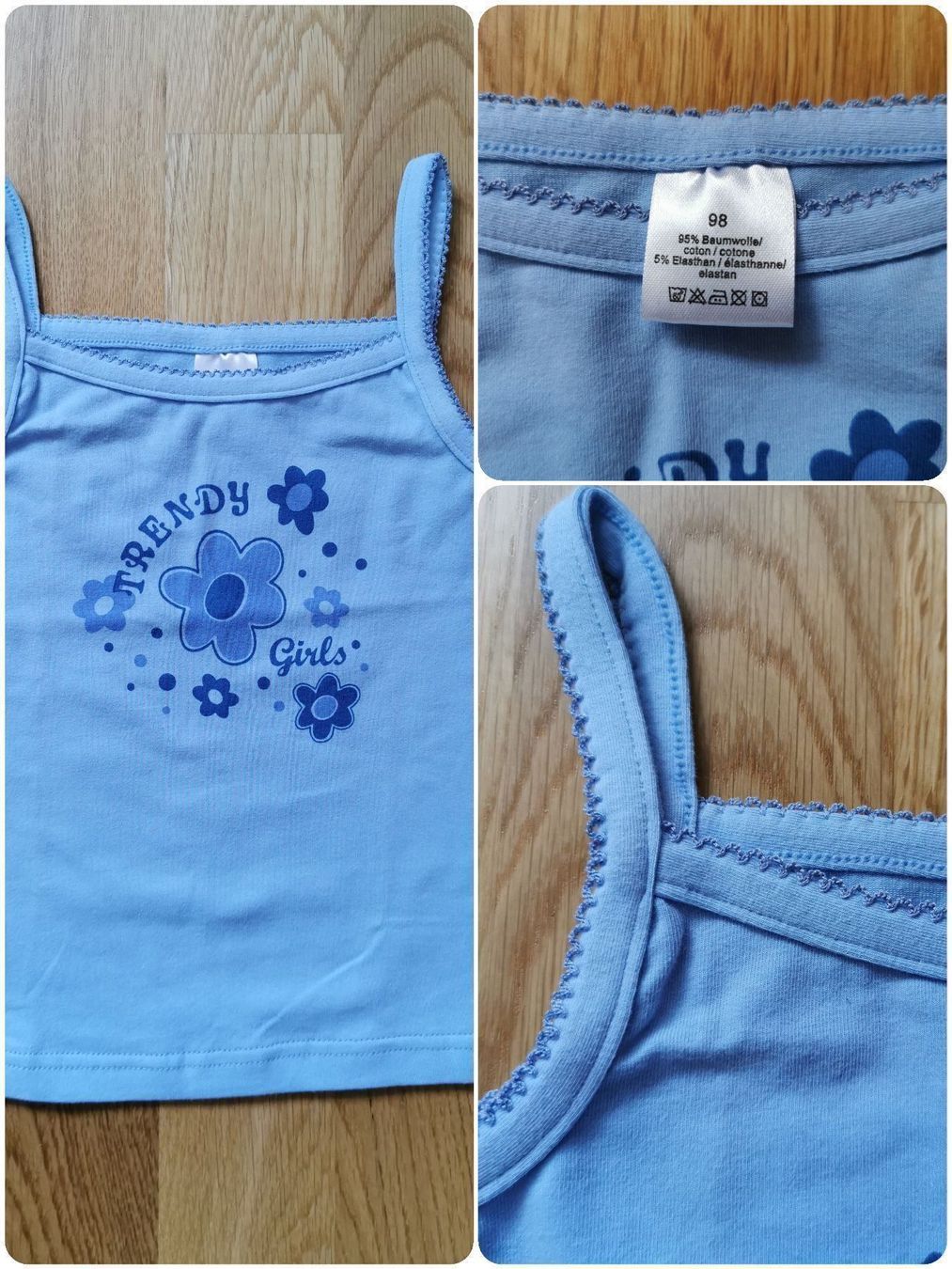 Hemden, T-Shirts & Polos: Neu Top/Unterhemd/Trägerleibchen Gr. 98 – Gebraucht aus Seuzach von Tureda 1