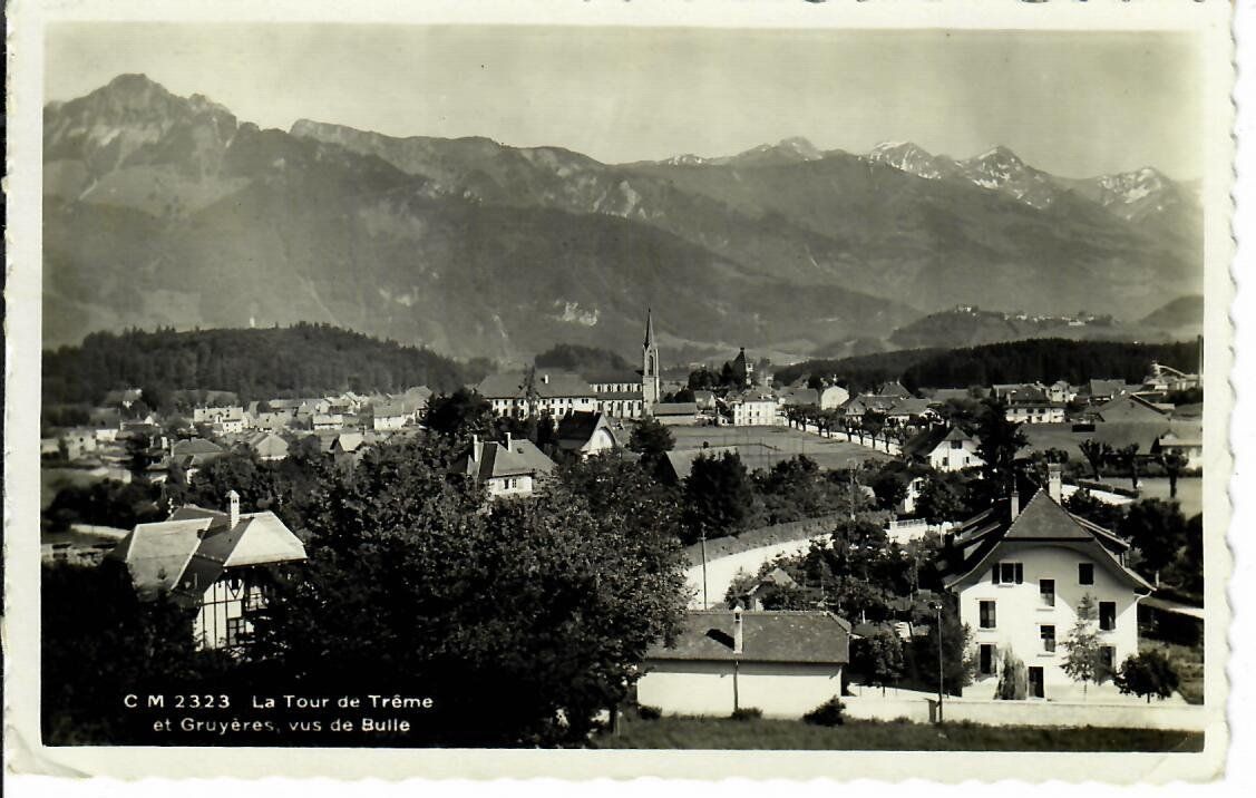 Cartoline postali: La Tour de Trême – Usato da Hochdorf venduto da Ziegel-16