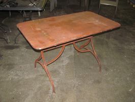 Jugendstil Gartentisch 70x120cm - Substanz top bzw. erneuert