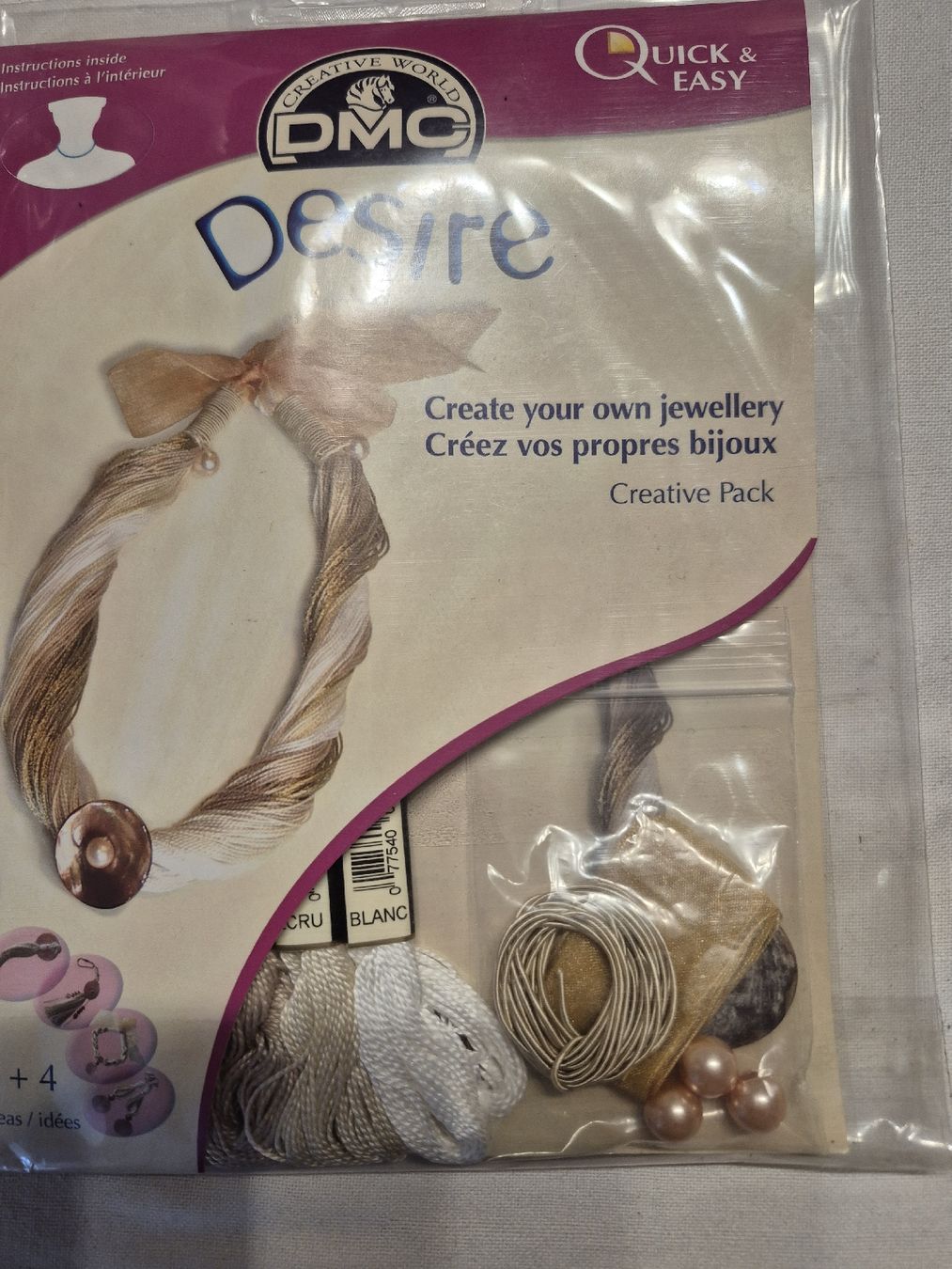 Kit bricolage: kit complet pour collier  – Nuovo e nell'imballaggio originale da Obermumpf venduto da Dadacaramel 3