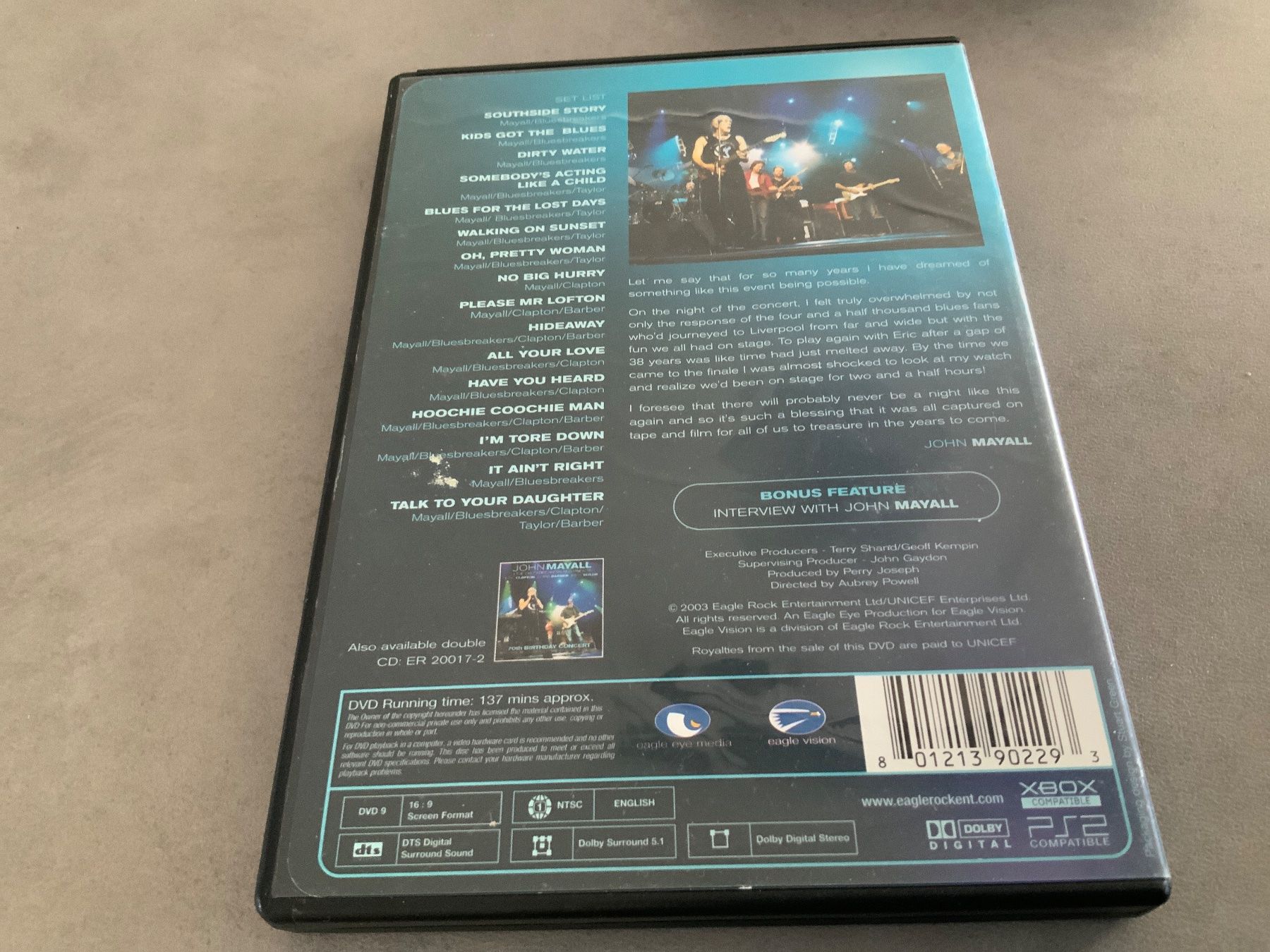 Tutti i DVDs: John Mayall&the Bluesbreakers and friends, DVD – Usato da Uster venduto da Macita56 1