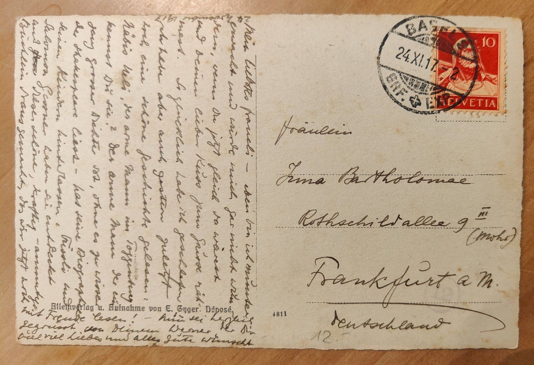 Cartoline postali: Iffigenalp um 1915 – Usato da St. Erhard venduto da Chaeferli6 1