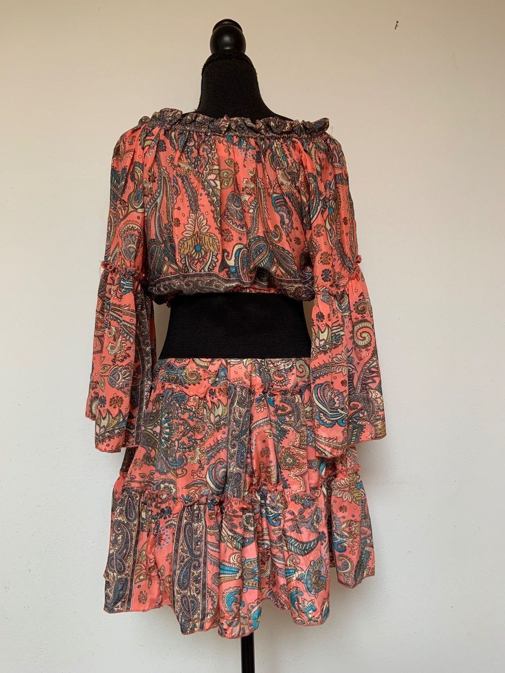 Kleider: Boho Minikleid/ Tunika aus Seide / Viscose – Neu (gemäss Beschreibung) aus Sigriswil von ck56 1