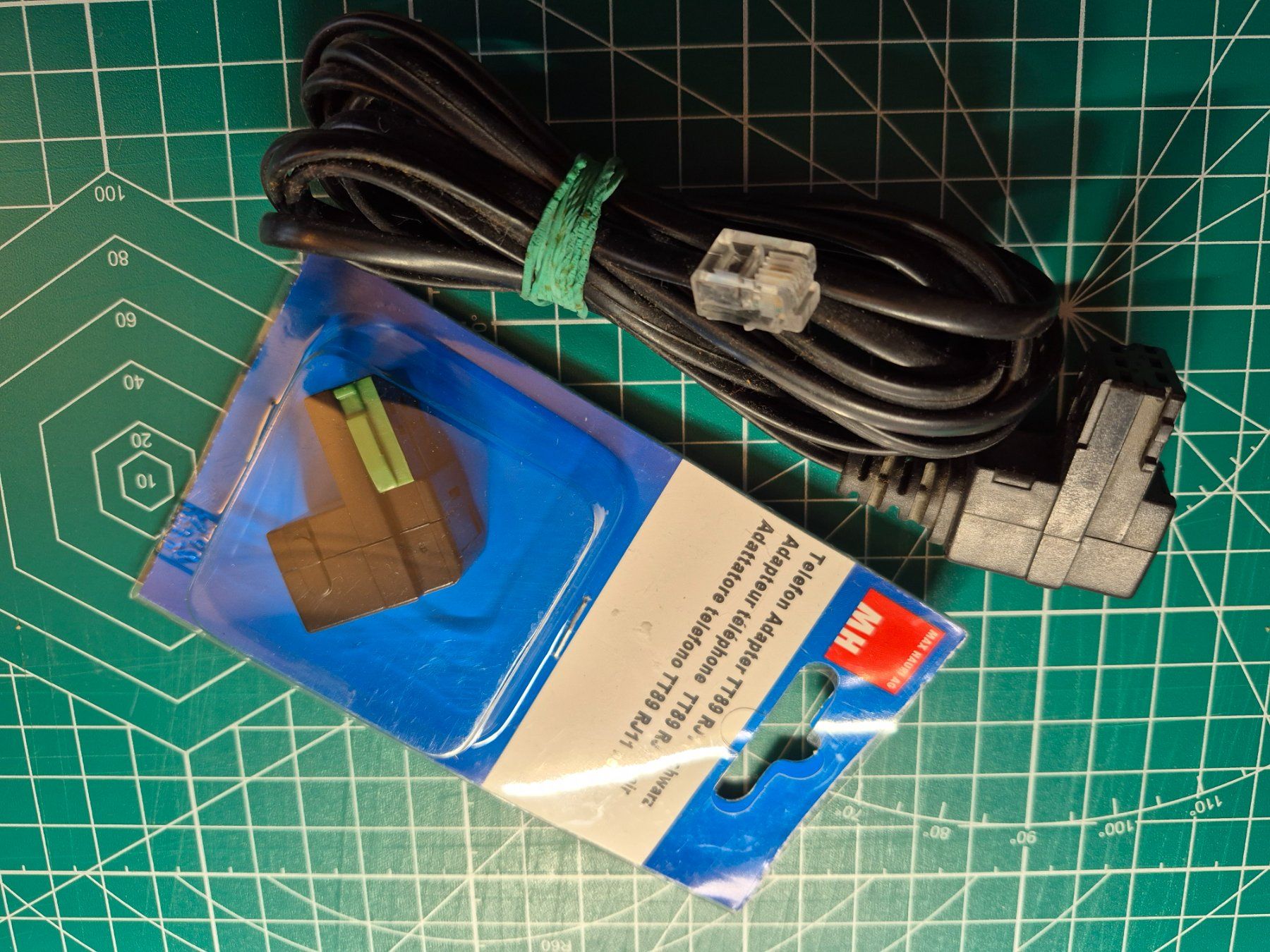 Laufwerke & Adapter: Telefonadapter  TT89 RJ11 und Kabel – Gebraucht aus Therwil von stiwi_6571