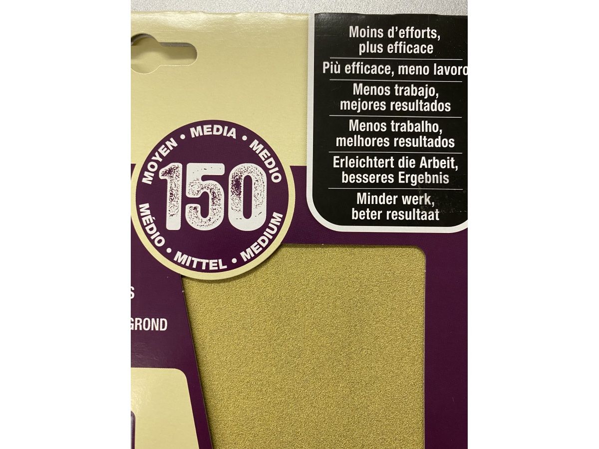 Schleifen & Polieren: Neue Schleifpapiere P150 – Neu und originalverpackt aus Necker von liq24