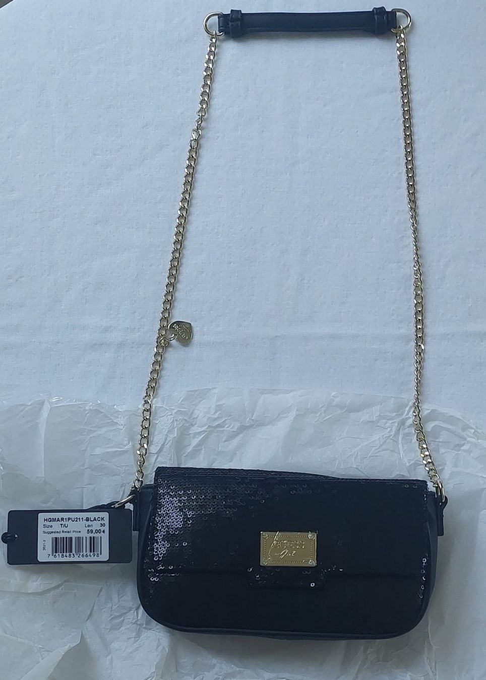 Guess Borse da donna: GUESS Handtasche Schwarz, NEU – Nuovo e nell'imballaggio originale da Aesch BL venduto da Basswelle