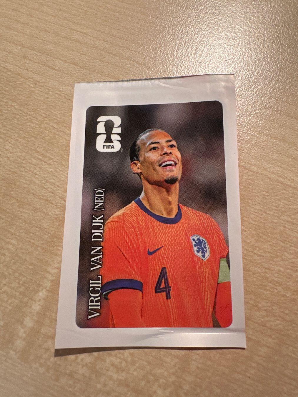 Panini Carte collezionabili: Virgil van Dijk - Panini 2026 – Nuovo (secondo la descrizione) da Grüningen venduto da DomegaStore