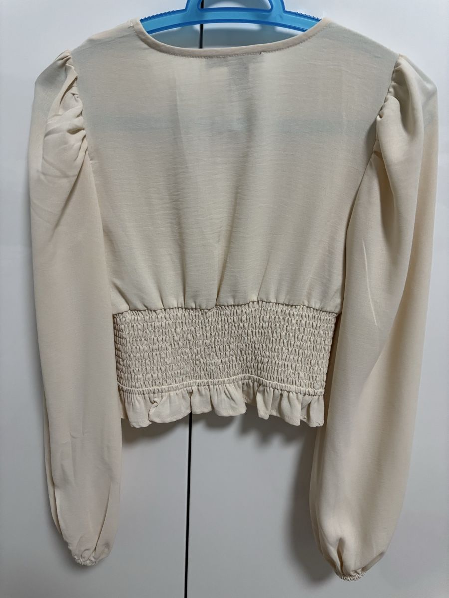 Camicette: Forever 21 Bluse, Cremeweiss, Grösse S – Nuovo (secondo la descrizione) da Zollikerberg venduto da Jvac2 4